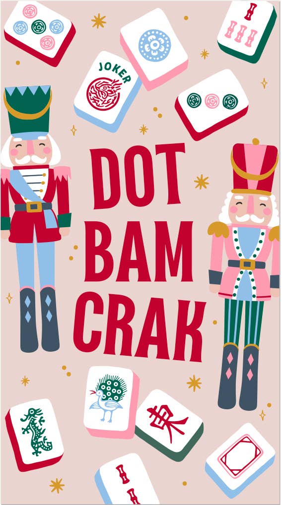 Holiday Paper Guest Towels | Dot Bam Crak Nutcracker