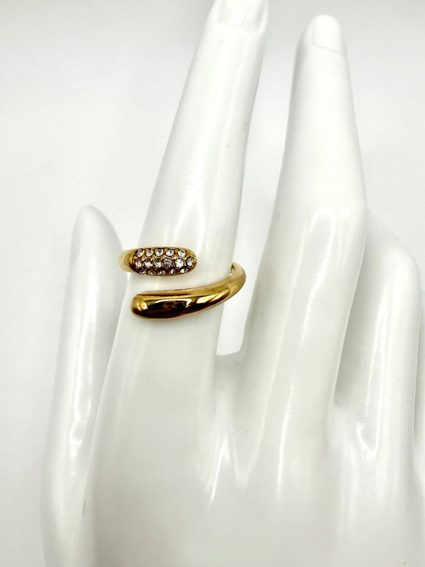 Mod CZ Adjustable Ring
