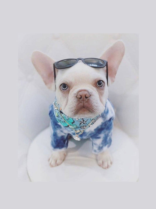 Tattoo Doodle Dog Bandana