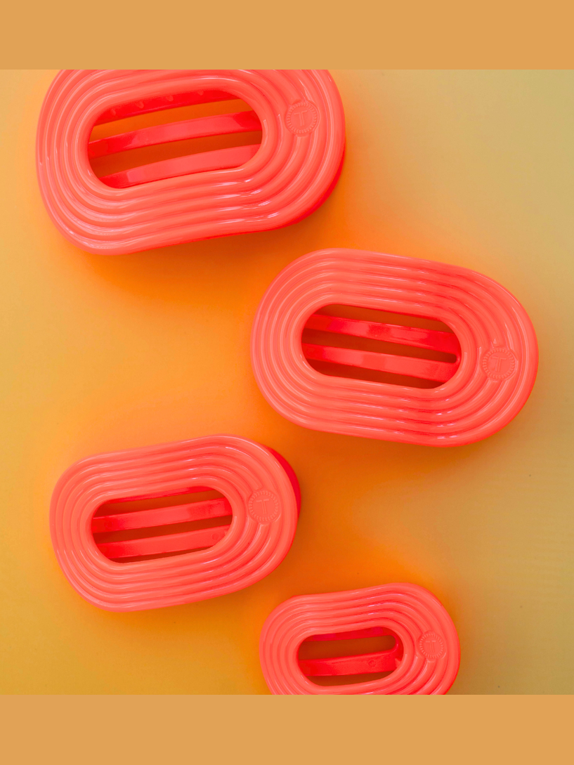 Flat Round Hair Clip | Medium | Darty