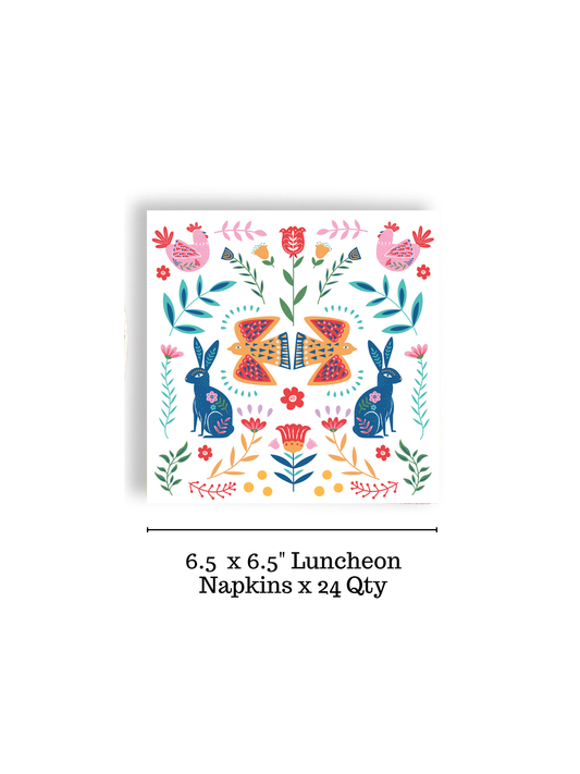 Whimsical Woodland 24ct Luncheon Napkin Separates (3 ply)