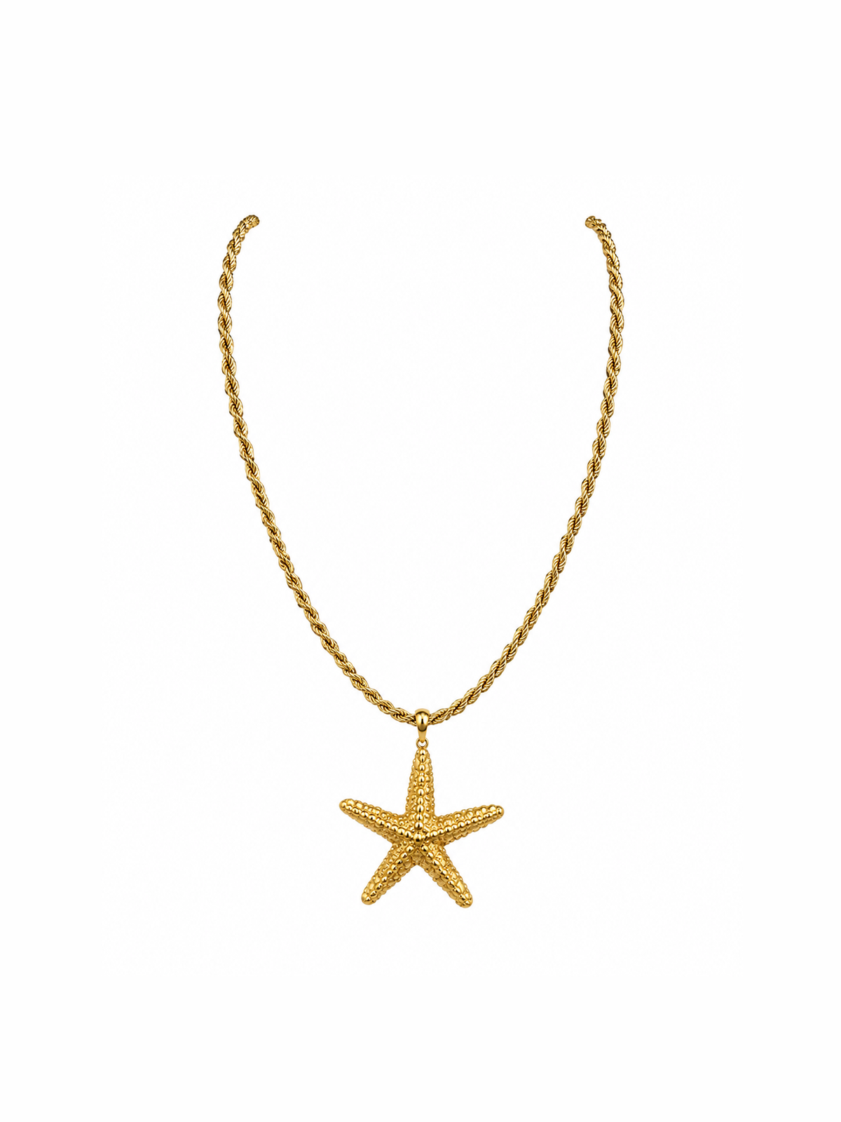 Corded Necklace - Gold