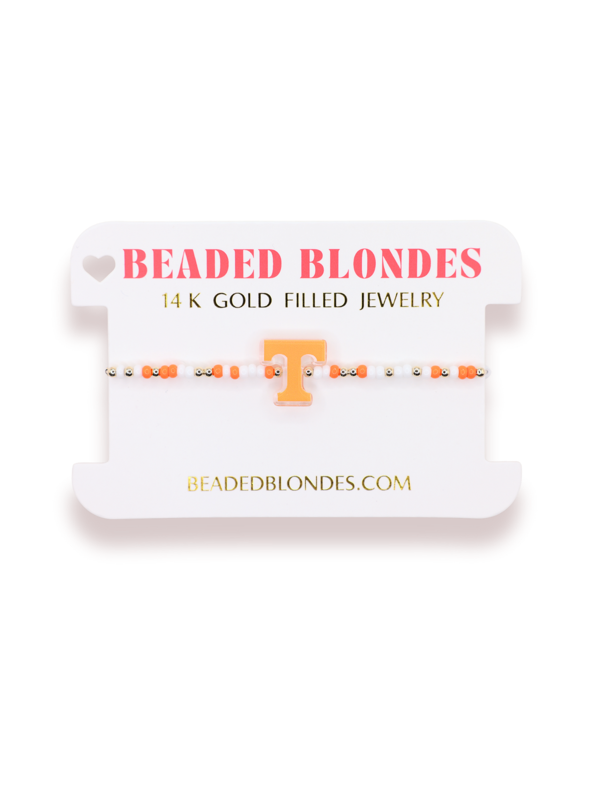 Tennessee Logo Bracelet on Color