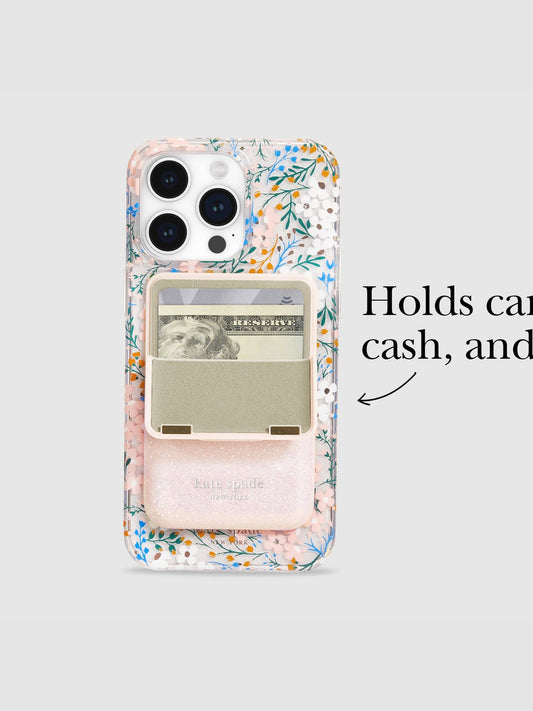 Kate spade new york Flip Wallet MagSafe That Sparkle Pink