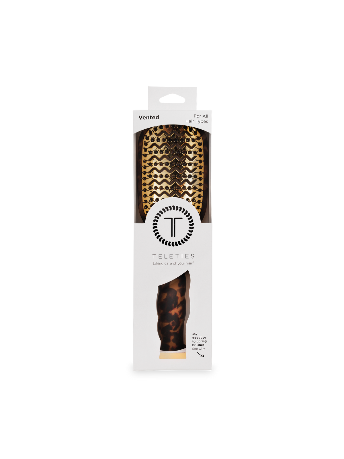 Vented Hair Brush | Tortoise
