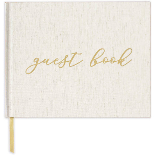 Linen Guest Book