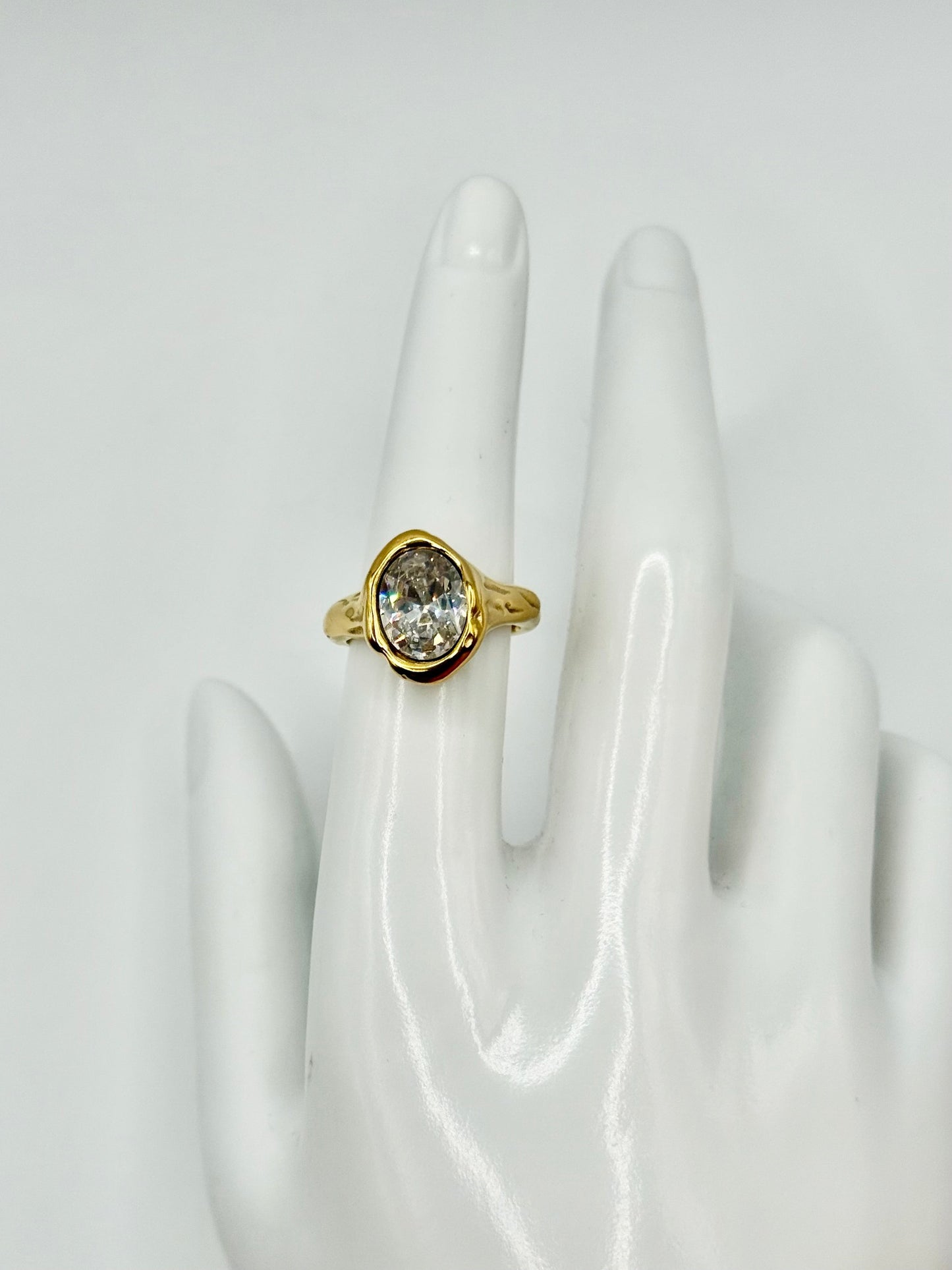 CZ Statement Ring
