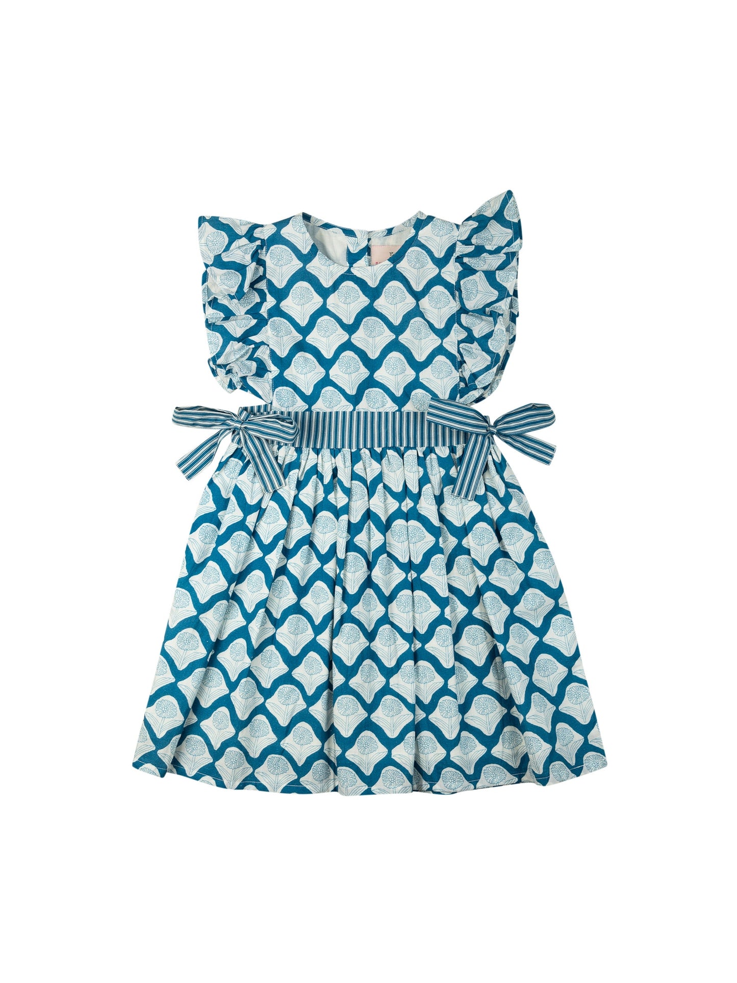 Navy Block Dress