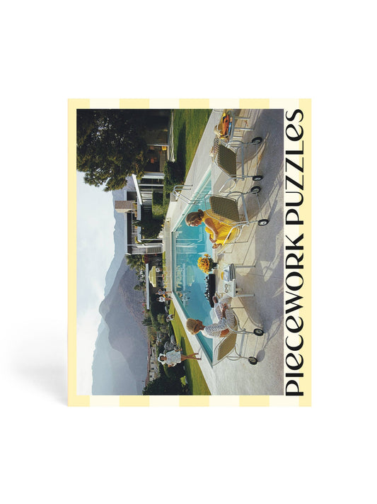 Poolside Gossip - Slim Aarons Collab - 1000 Piece Puzzle