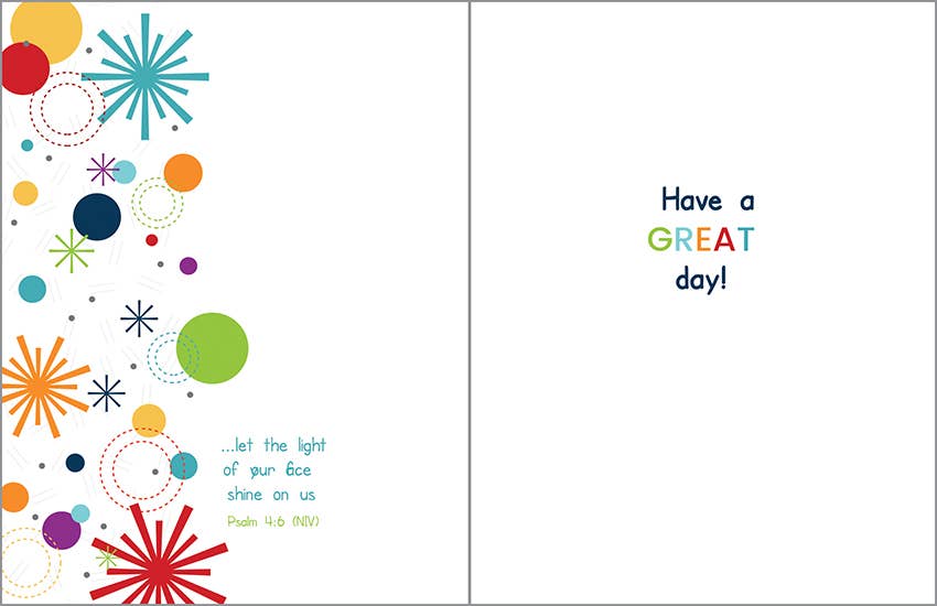 With Scripture Birthday Greeting Card - Birthday Sparkles