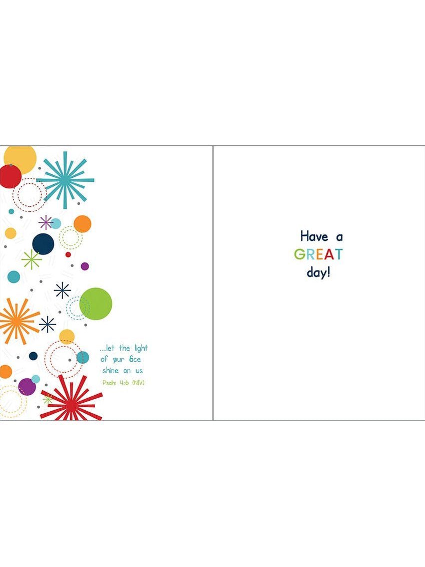 With Scripture Birthday Greeting Card - Birthday Sparkles