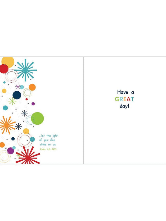 With Scripture Birthday Greeting Card - Birthday Sparkles