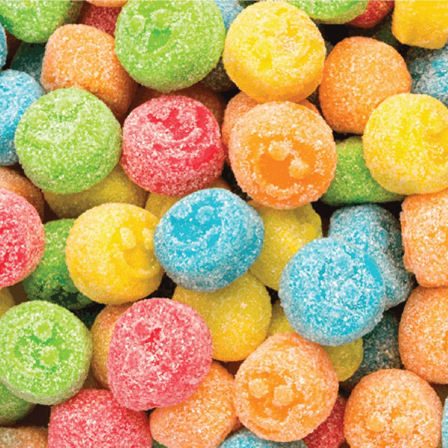 Candy Sugar Stacks - Everyday Mini Sour Poppers