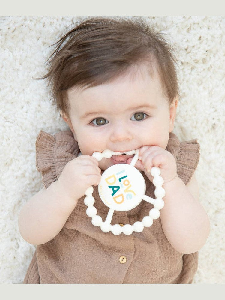 I Love Dad Happy Teether