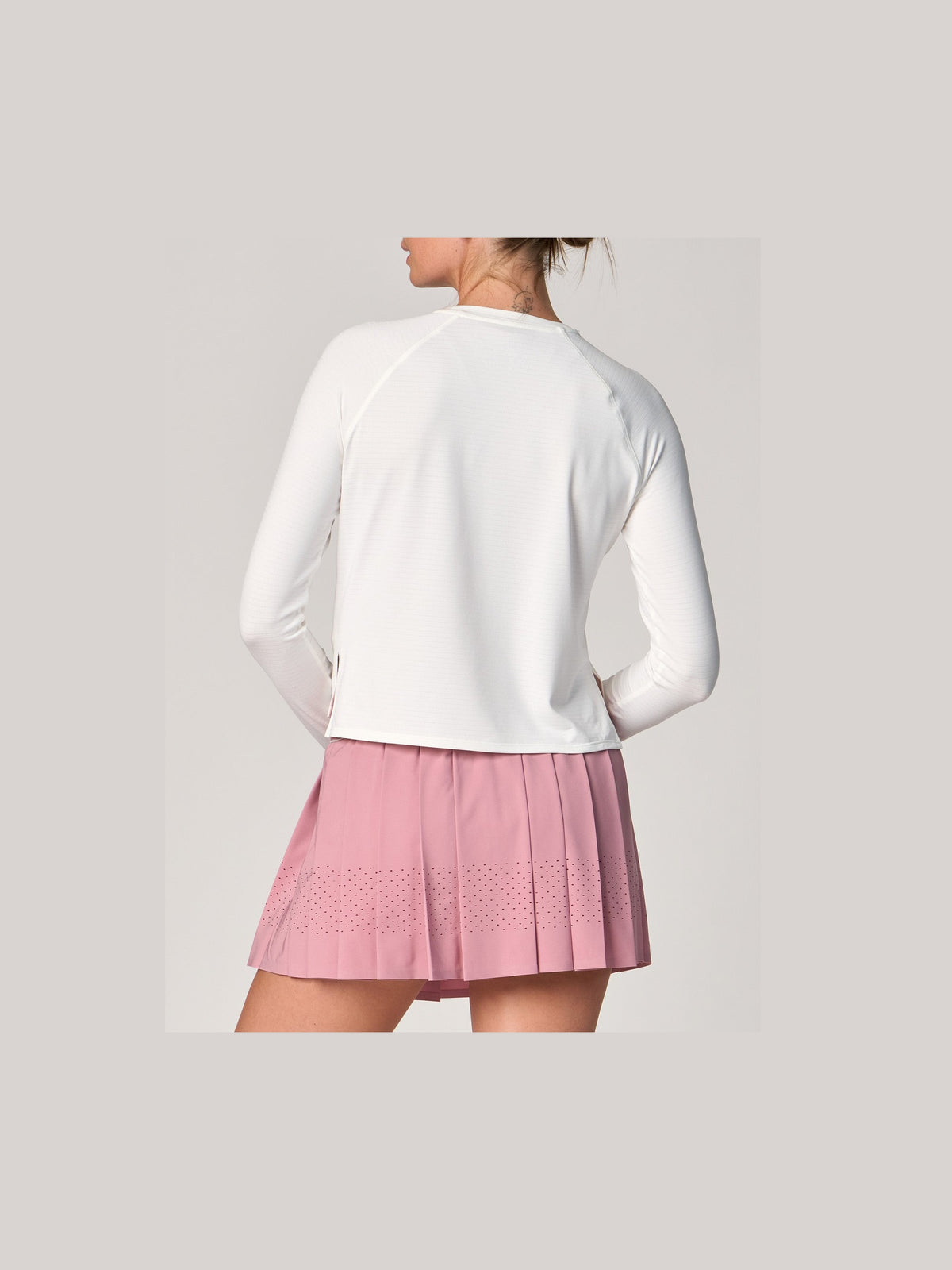 Raglan Swift Performance Tee - White