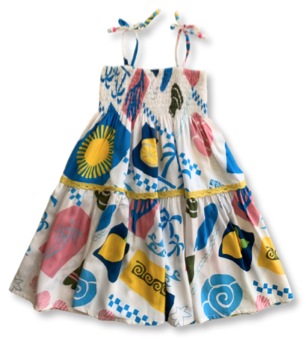 Sun and Surf Smocked Dress