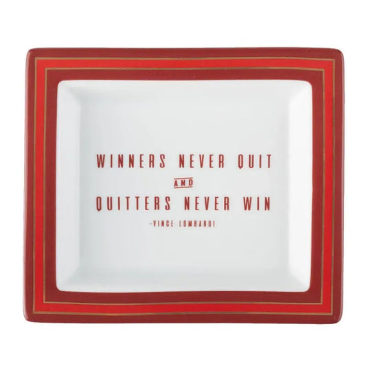 Gentleman's Desk Tray - Never Quit