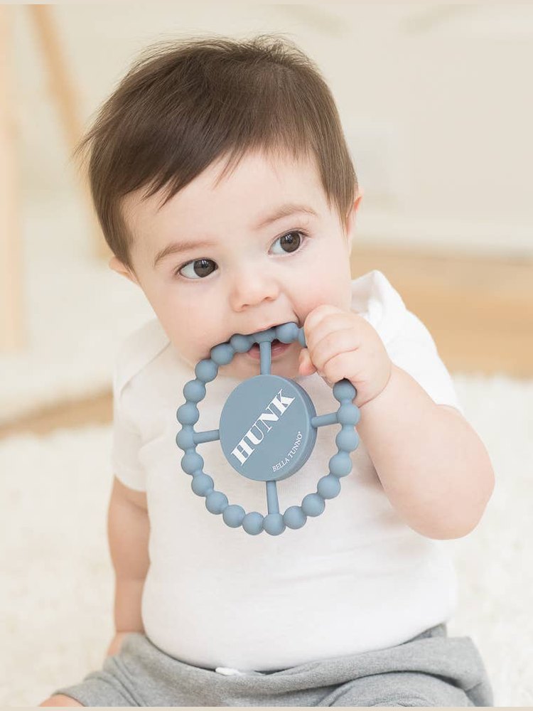 Hunk Blue Happy Teether