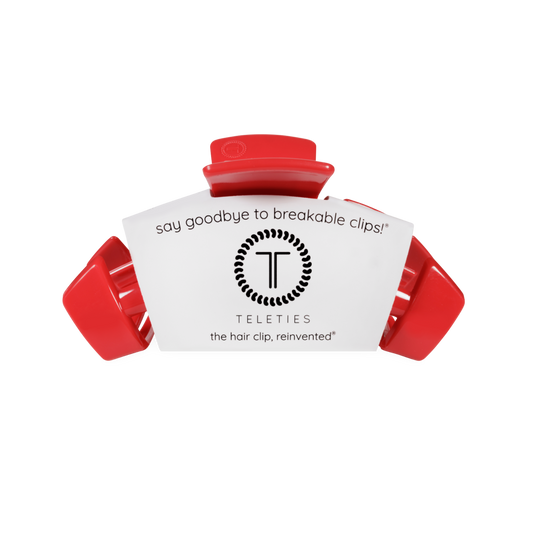 Classic Hair Clip | Medium | USA Red