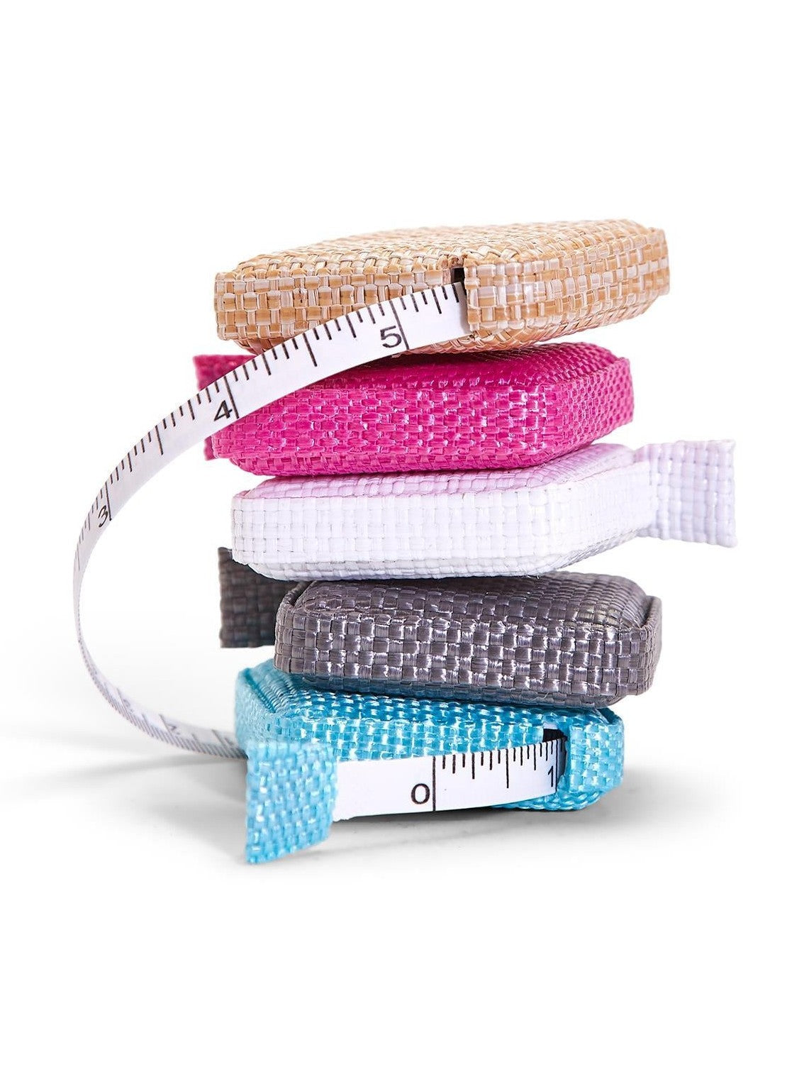 Faux Cane Weave Measuring Tape