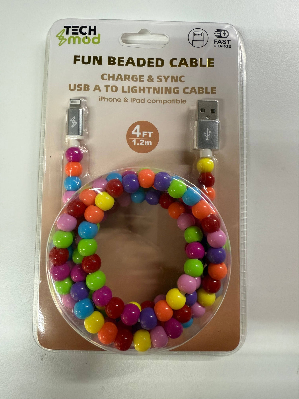 Tech Mod Beads iPhone Cables – Style Meets Function | 4 Ft