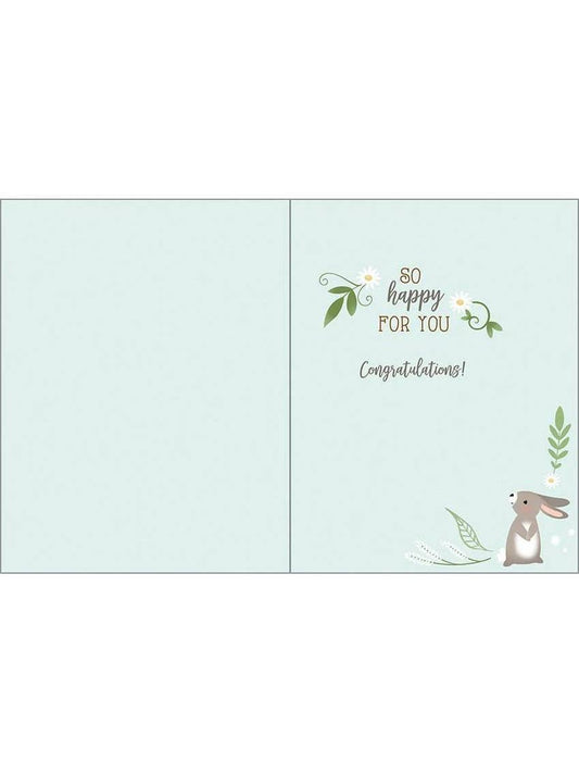 Baby Greeting Card - Little Bunnies