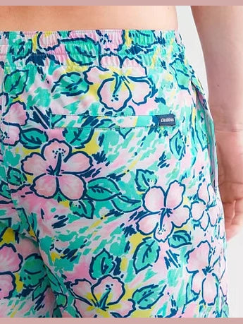 The Vacation Blooms 5.5 (Classic Swim Trunk)