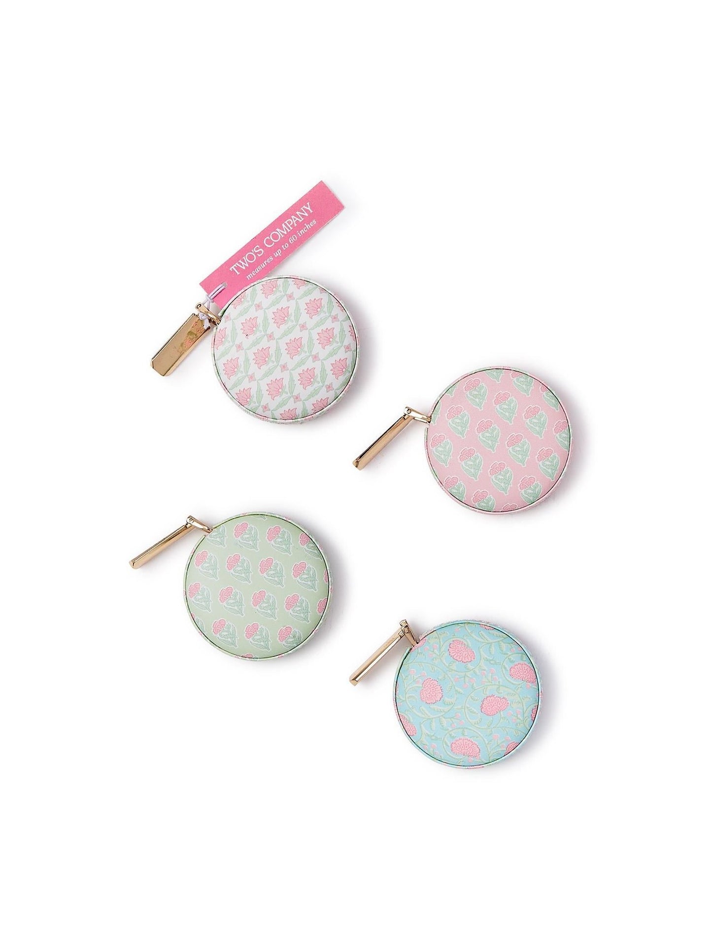 Floral Block Print Measuring Tape