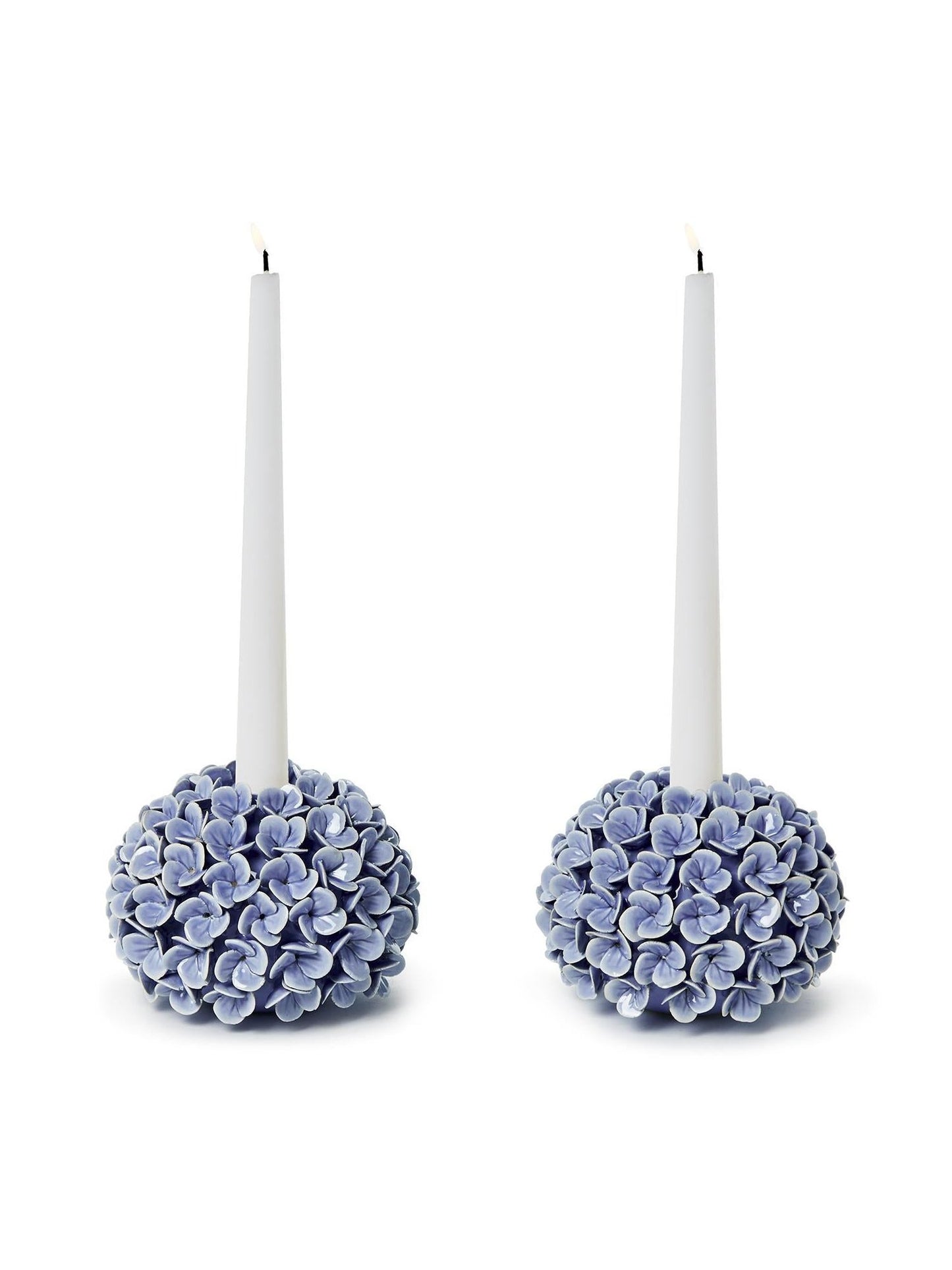 Blue Hydrangea Flower Bud Vases