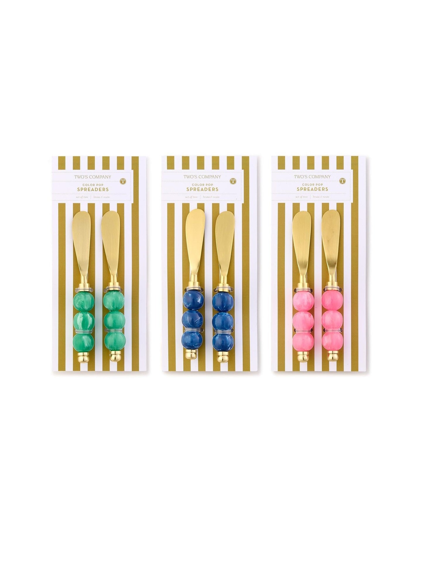 Color Pop Set of 2 Spreaders