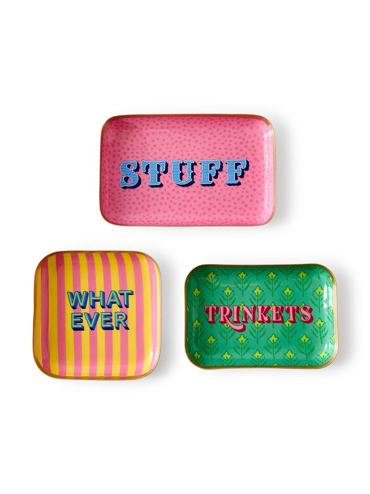 Metal Trinket Tray - Stuff