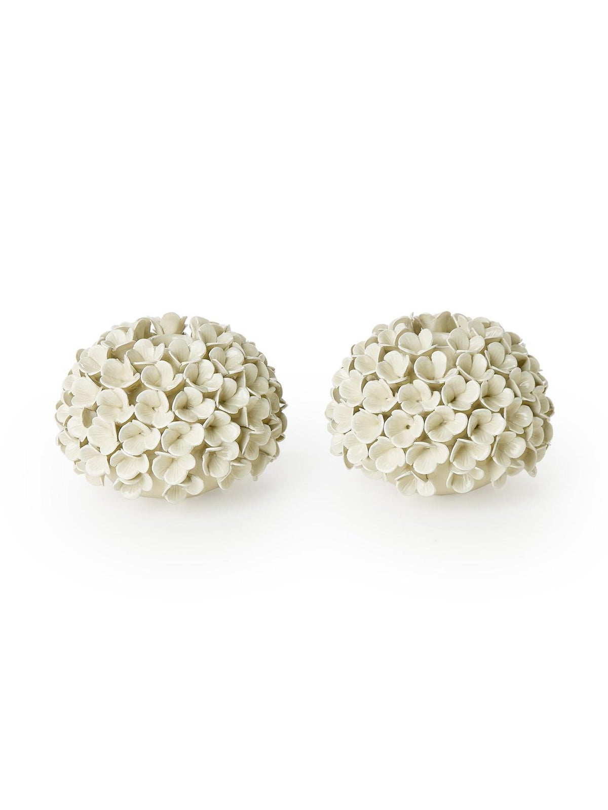 White Hydrangea Flower Bud Vase