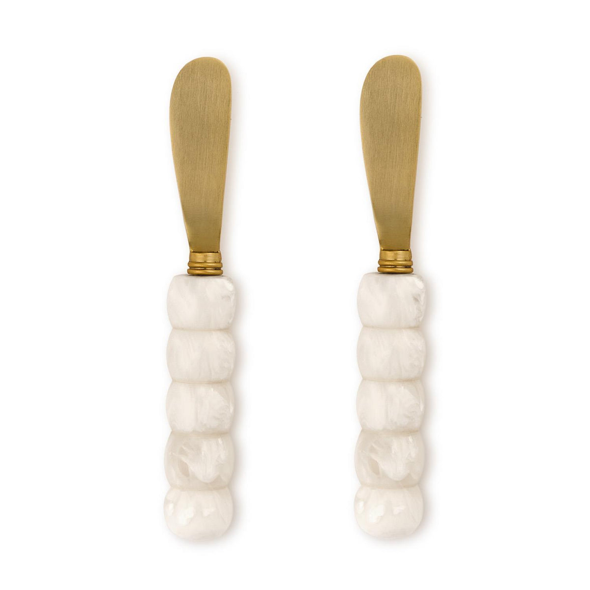 Color Pop Set of 2 Spreaders - White