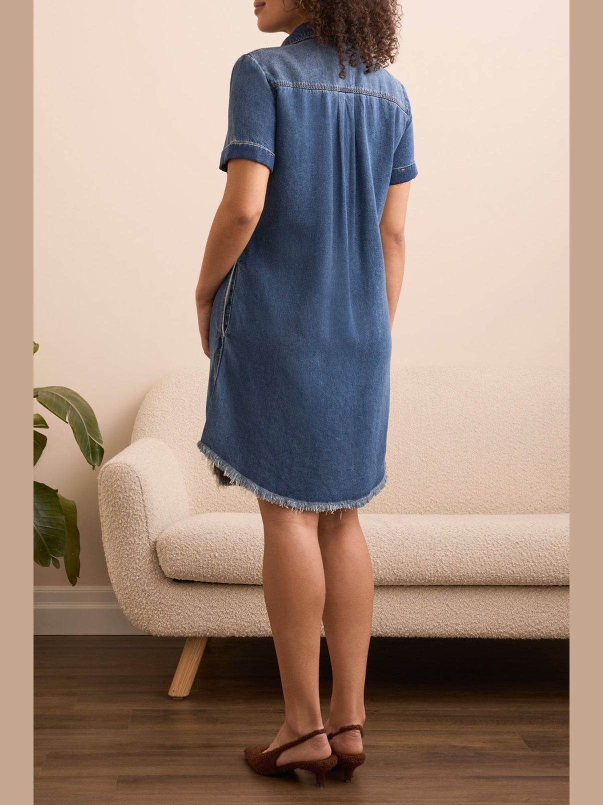 Blue Bliss Shirt Dress