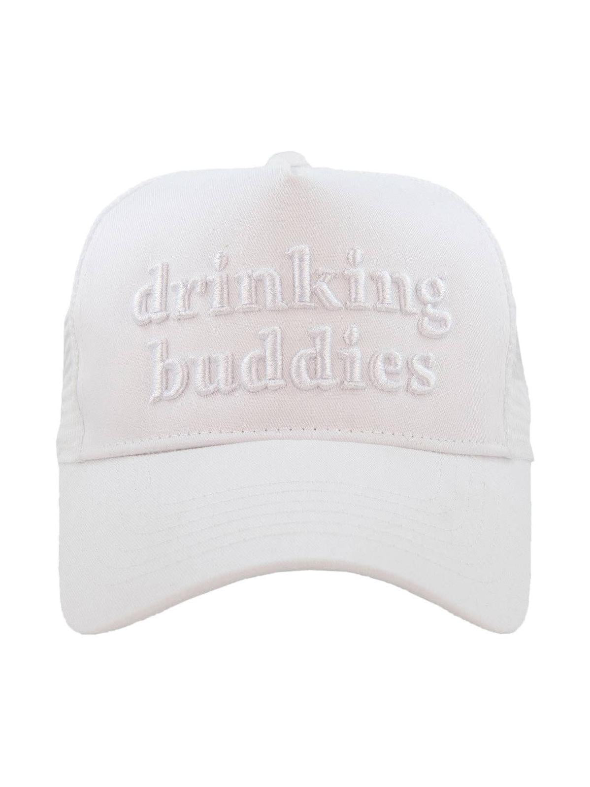 Drinking Buddies 3-D Embroidered Trucker Hat