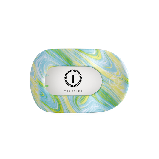 By the Sea Shore | Medium | Flat Round Hair Clip