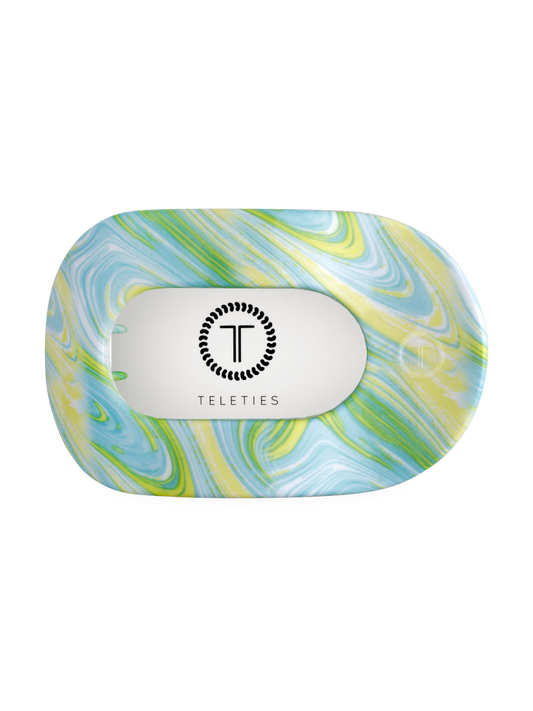 By the Sea Shore | Medium | Flat Round Hair Clip