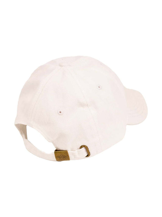 Pickleball Love Baseball Hat White/Pink/Green One Size