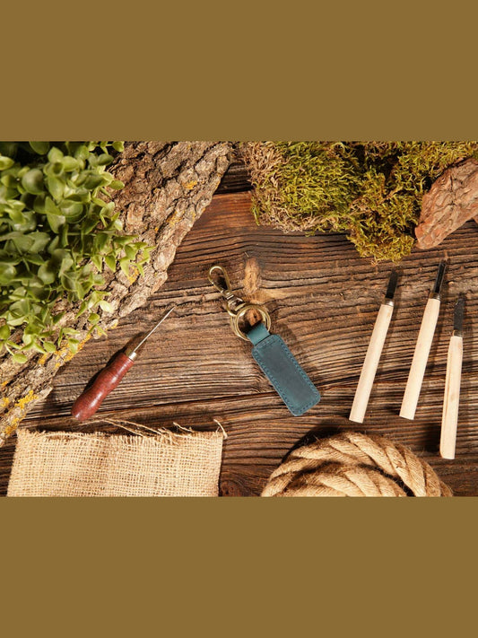 Geniune Leather Keychain