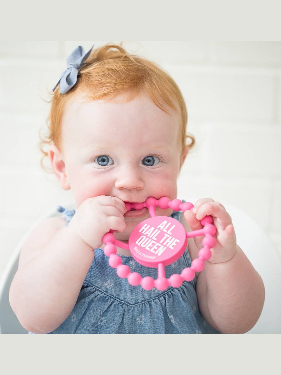 All Hail the Queen Happy Teether - Fun & Soothing for Babies
