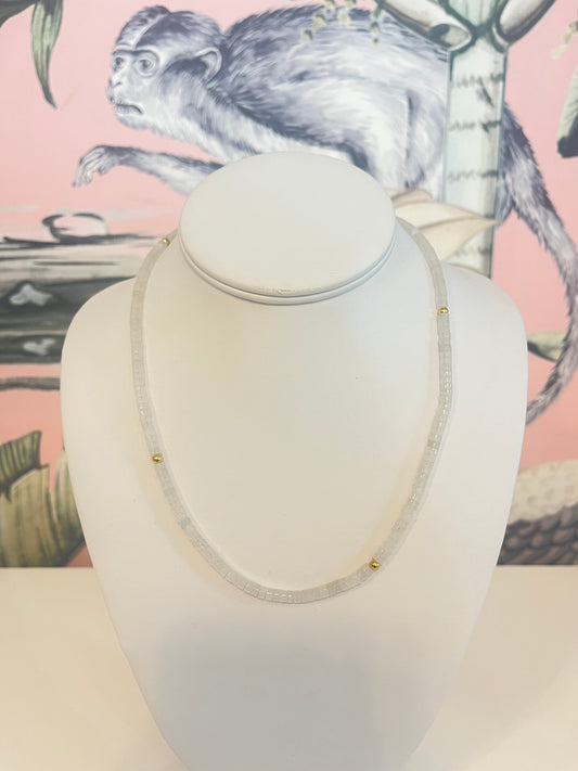 Beaded Necklace Charm Bar