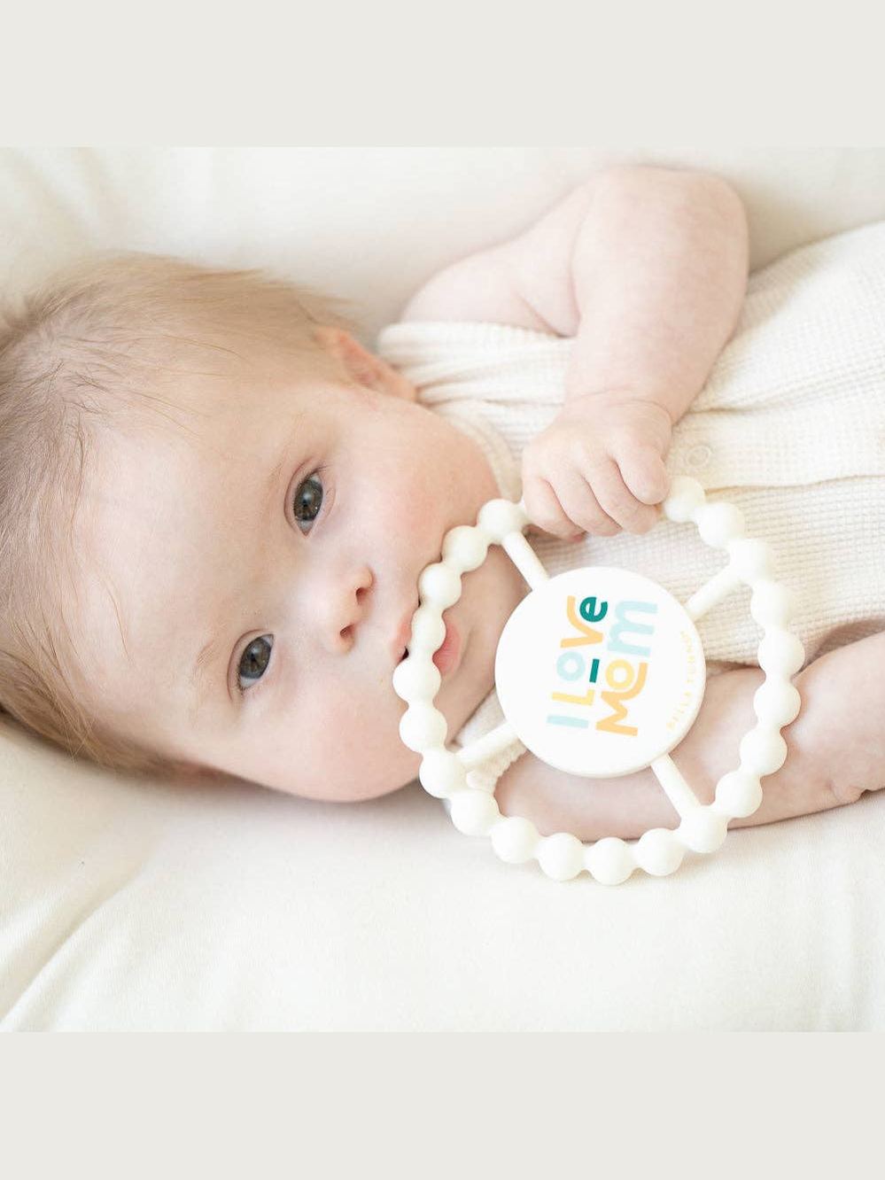 I Love Mom Happy Teether