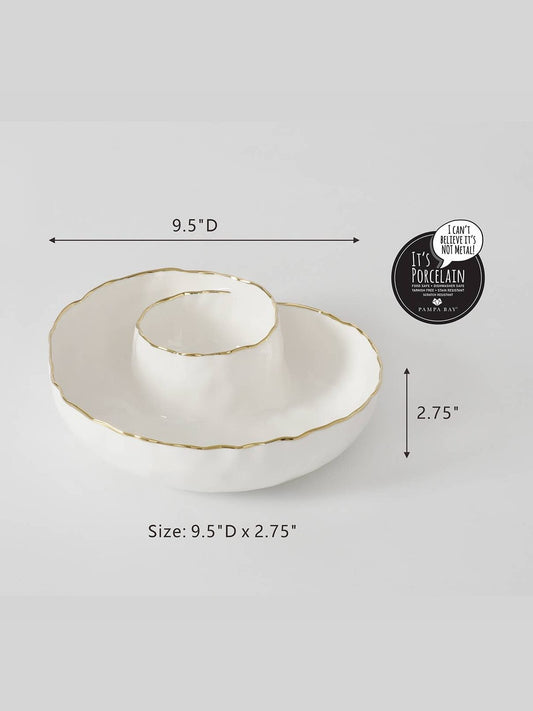 Round Chip & Dip