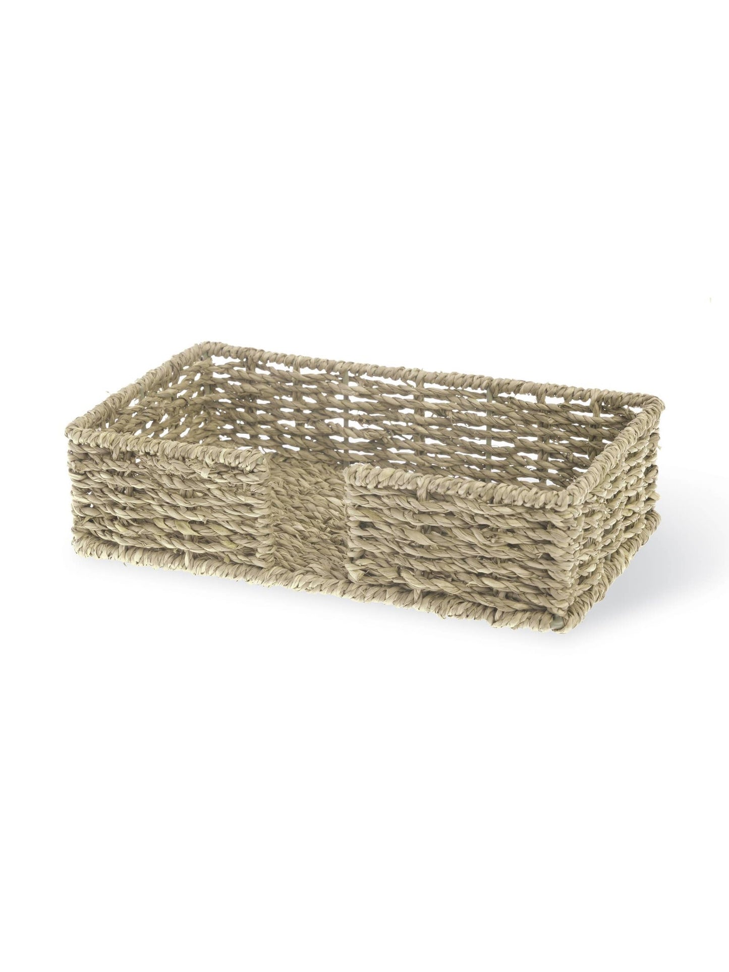 Paper Guest Towel Seagrass Caddy