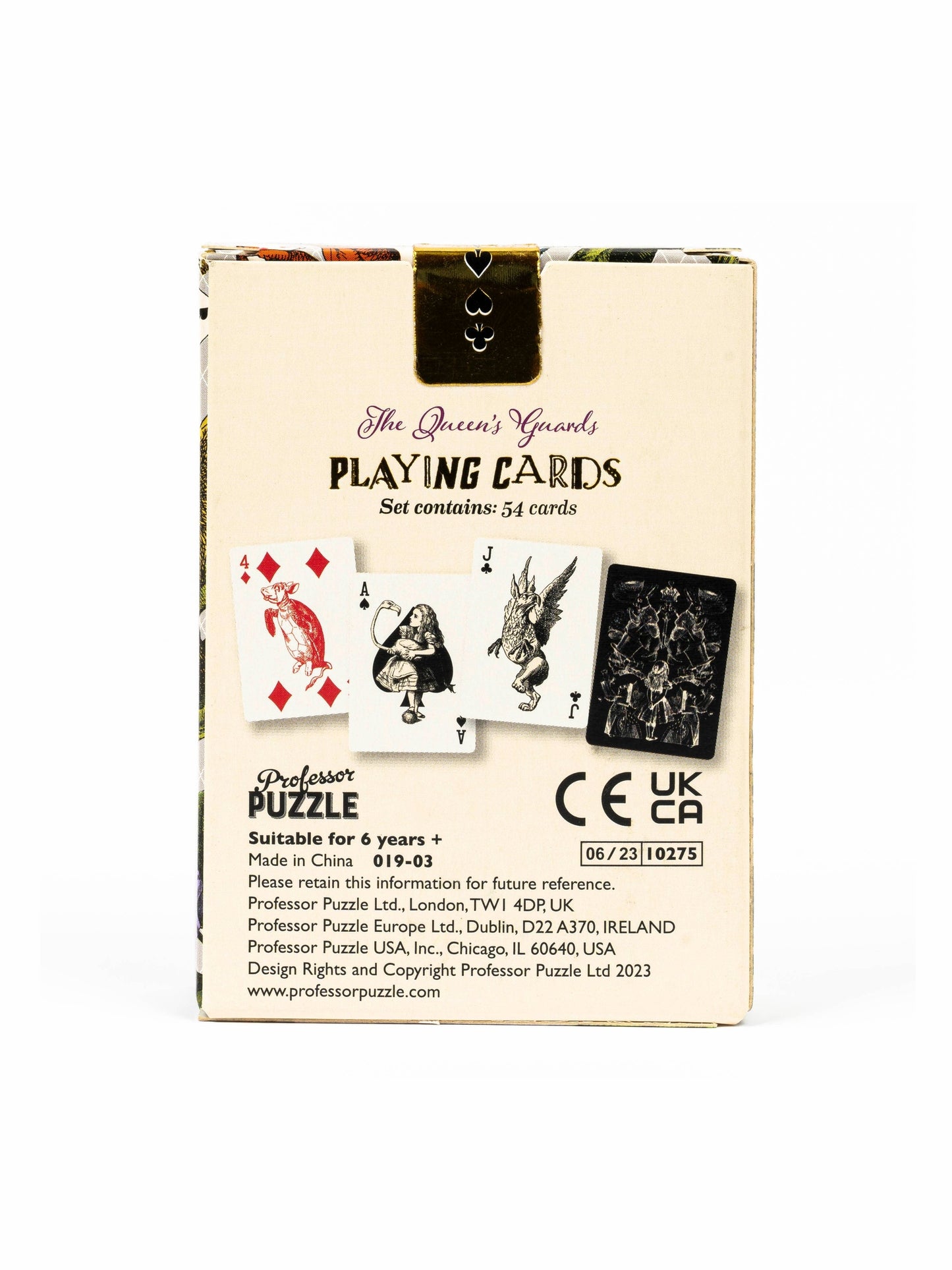 The Queen's Guards Playing Cards (D.10)