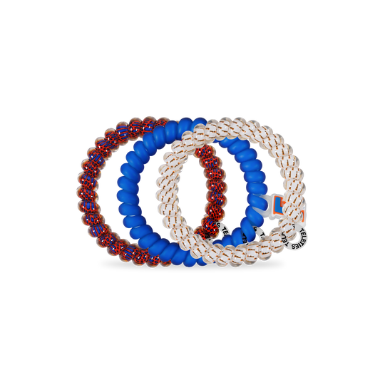 Spiral Hair Coils | Small | Go Gators! Hair Ties