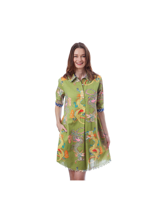 Chatham Od Green Dragon Dress
