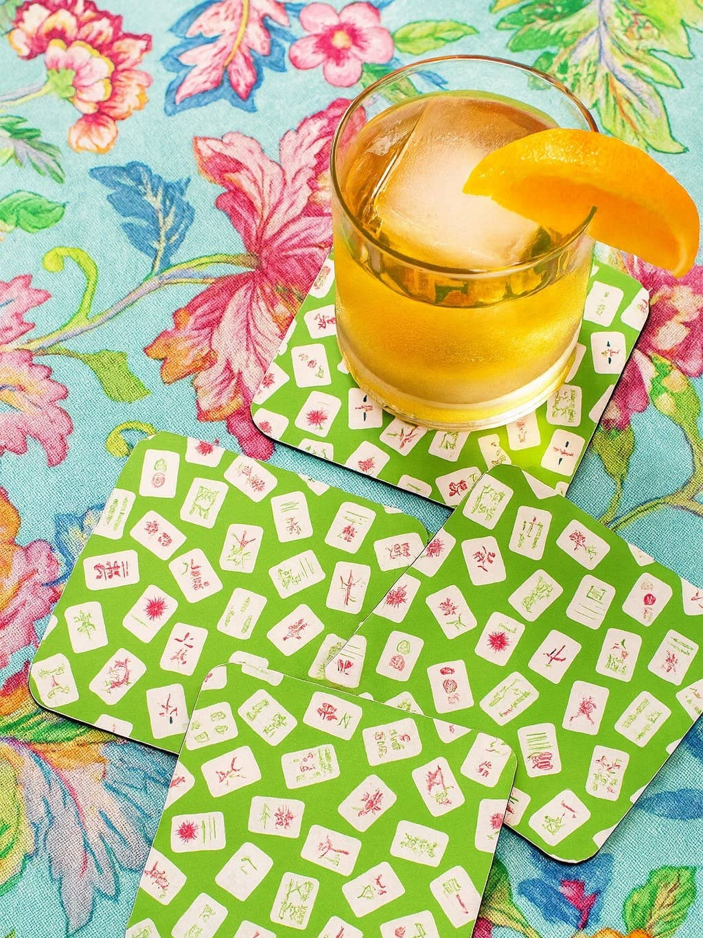 Let's Mahjong! Coasters (Boxed Set Of Four)