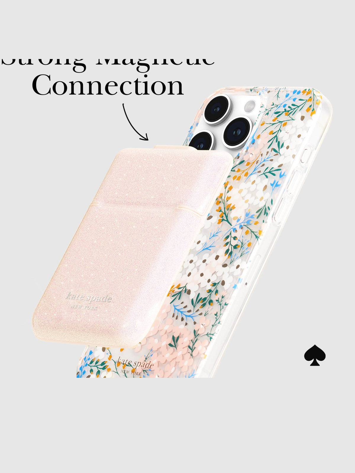 Kate spade new york Flip Wallet MagSafe That Sparkle Pink