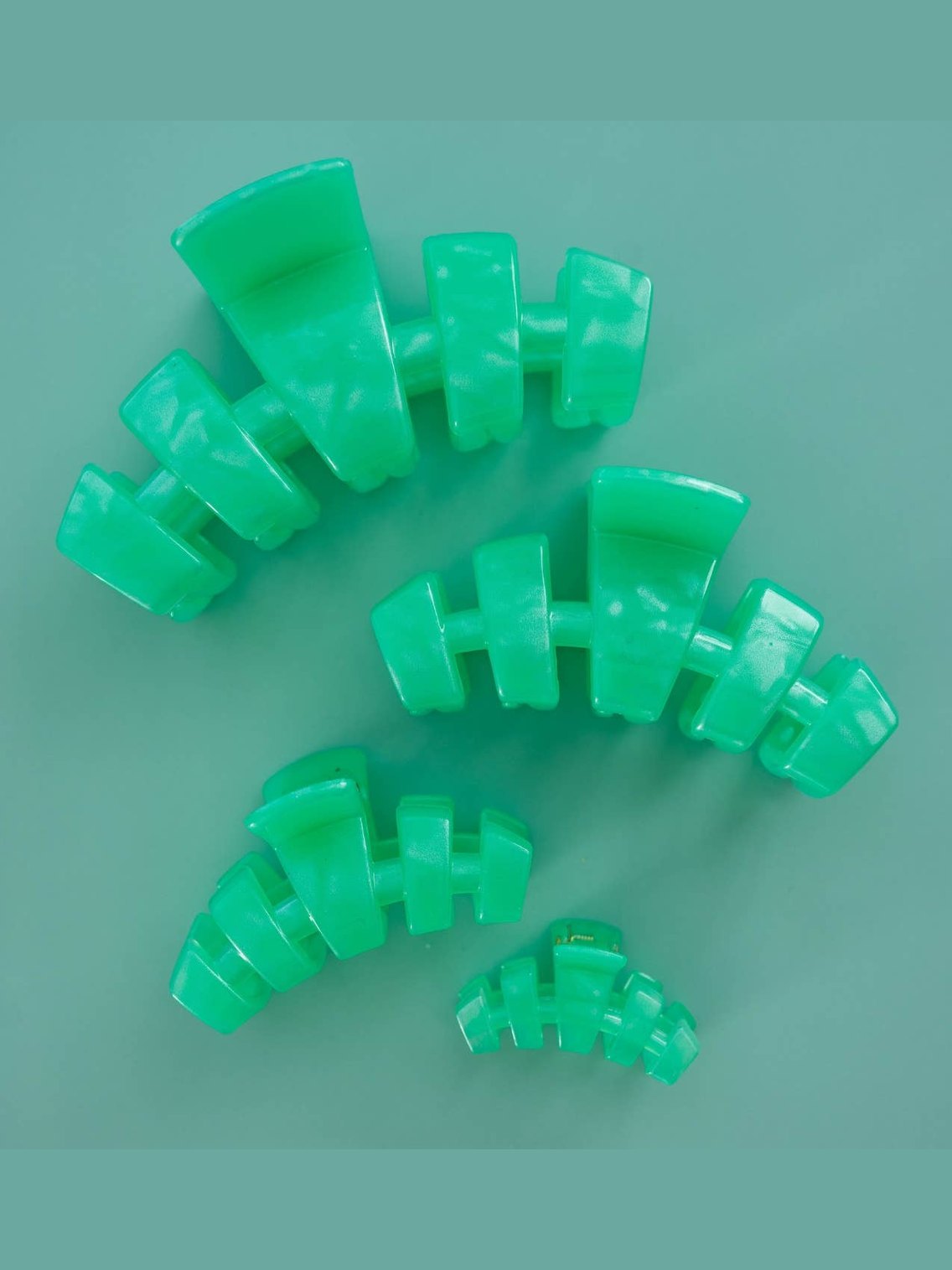 Classic Hair Clip | Tiny | Spring Splash